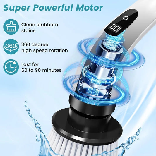 Electric Spin Scrubber 9 in 1