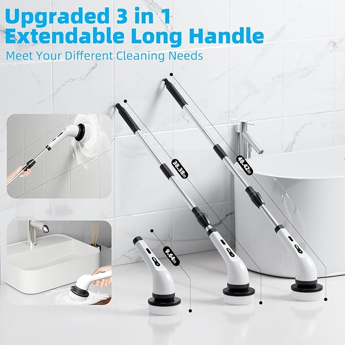 Electric  Spin Scrubber 9 in 1