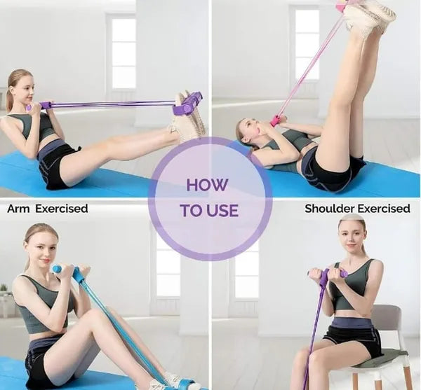 Pull Rudecer Tube For Exercise