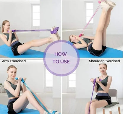Pull Rudecer Tube For Exercise